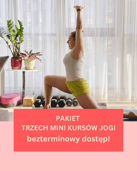 Pakiet trzech mini kursów jogi dla początkujących – NA START